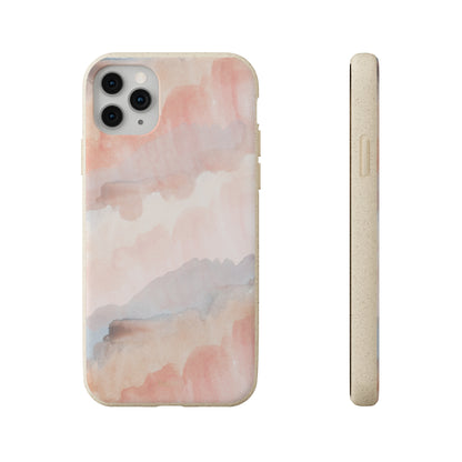 Watercolor Pastel - Eco Case iPhone 11 Pro Max - Tallpine | Sustainable and Eco-Friendly Phone Cases - Abstract Pink