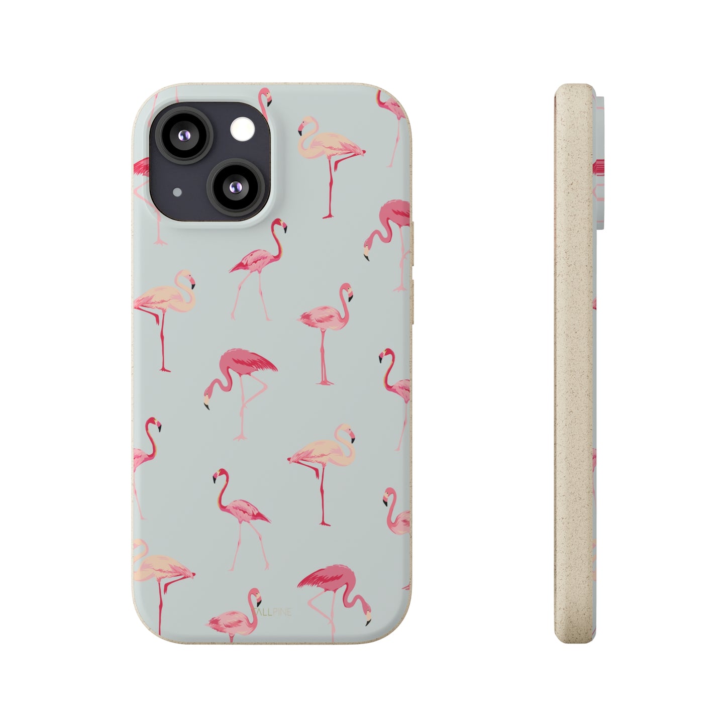Tropical Flamingo - Eco Case iPhone 13 Mini - Tallpine Cases | Sustainable and Eco-Friendly - Animals Pink