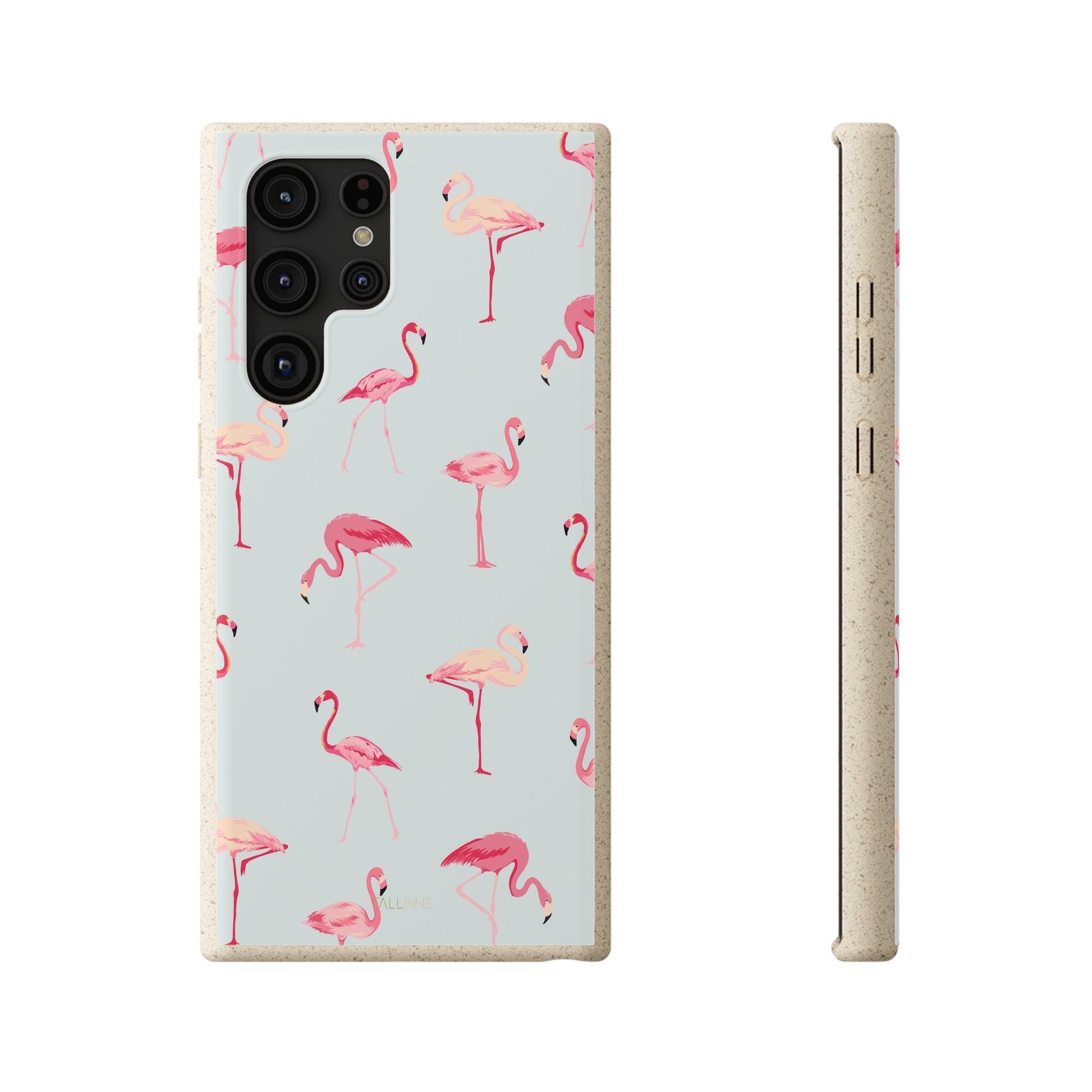 Tropical Flamingo - Eco Case Samsung Galaxy S22 Ultra - Tallpine Cases | Sustainable and Eco-Friendly - Animals Pink