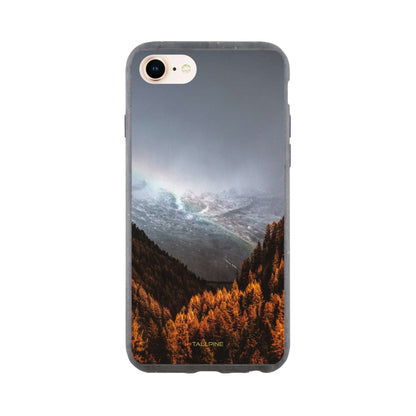 Autumn Mountain - Eco Case iPhone 7 - Tallpine Cases | Sustainable and Eco-Friendly Phone Cases - Autumn Mountain Nature