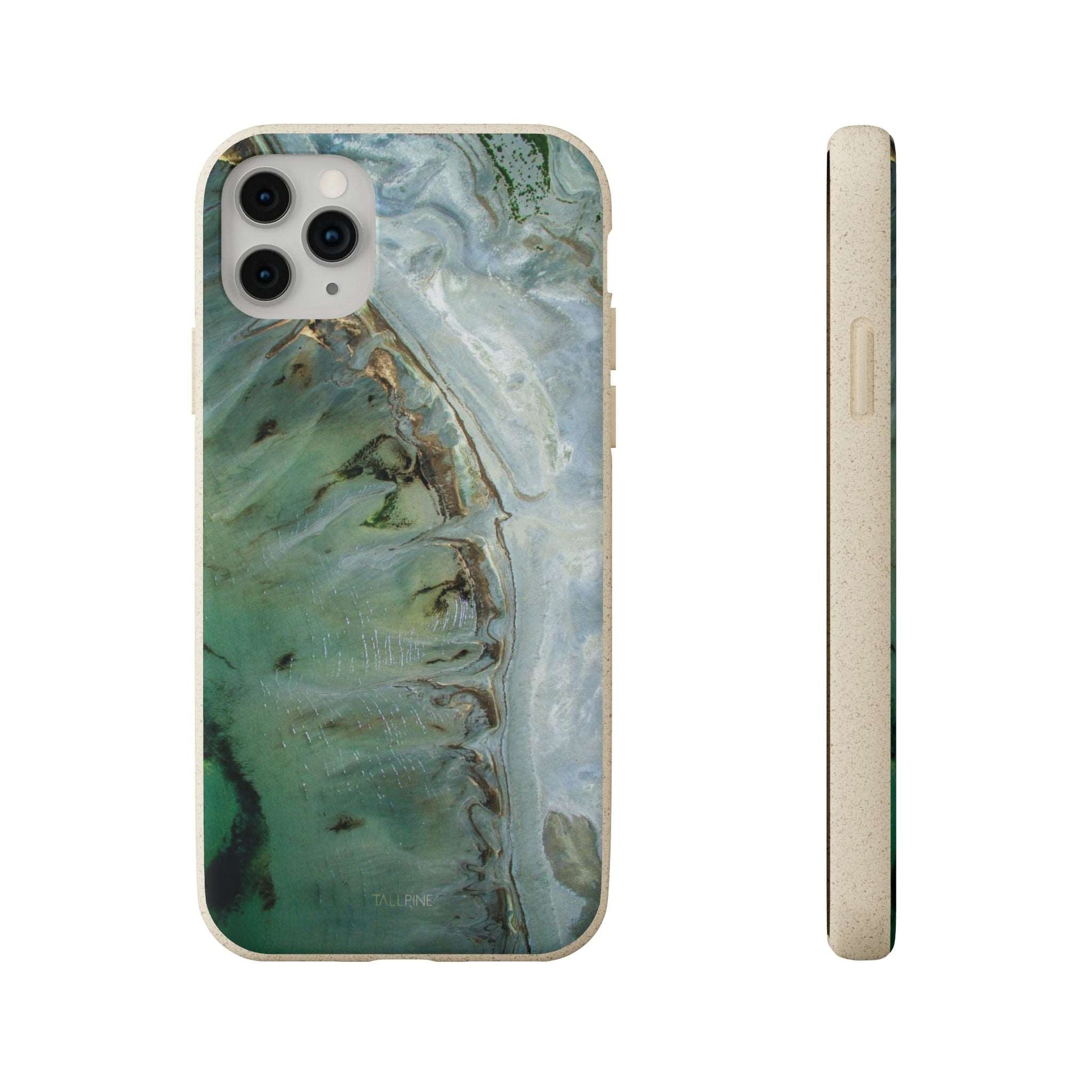 Golden Emerald Marble - Eco Case iPhone 11 Pro Max - Tallpine Cases | Sustainable and Eco-Friendly - Abstract Green Marble