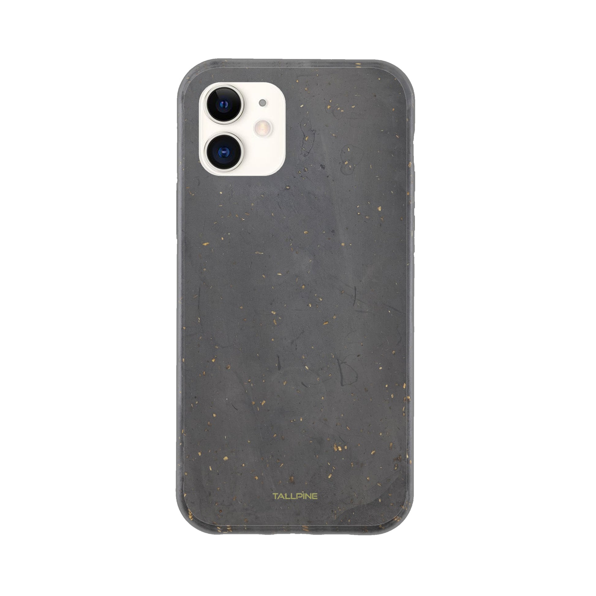 Granite Grey - Vegan Case iPhone 12 - Tallpine Cases | Sustainable and Eco-Friendly Phone Cases - Abstract Gray Solid color