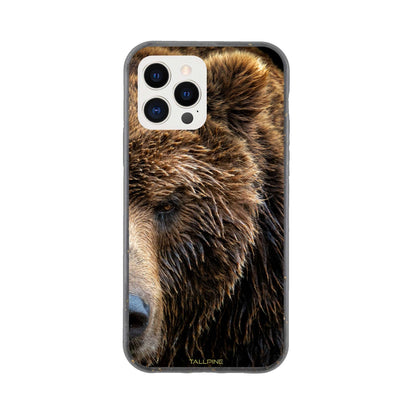 Brown Bear - Eco Case iPhone 12 Pro - Tallpine Cases | Sustainable and Eco-Friendly Phone Cases - Animals Bear