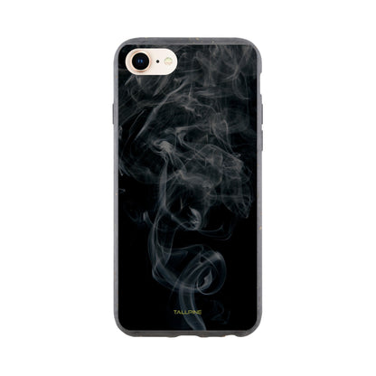 Black Smoke - Eco Case iPhone SE - Tallpine Cases | Sustainable and Eco-Friendly Phone Cases - Abstract Black Smoke