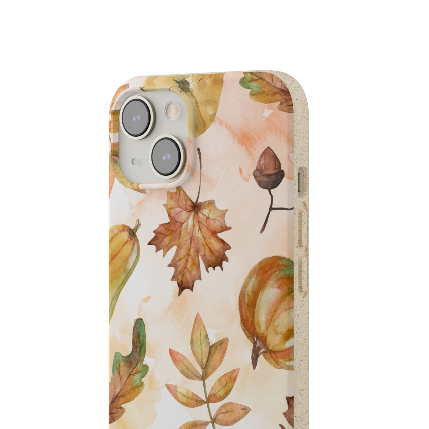Autumn Harvest - Eco Case - Tallpine Cases | Sustainable and Eco-Friendly Phone Cases - autumn leaves nature New orange