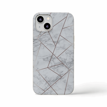 Faded Gold Marble - Eco Case - Tallpine Cases | Sustainable and Eco-Friendly - Abstract Gray Marble
