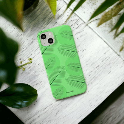 Green Leaves - Eco Case - Tallpine Cases | Sustainable and Eco-Friendly Phone Cases - Green Leaves Nature New