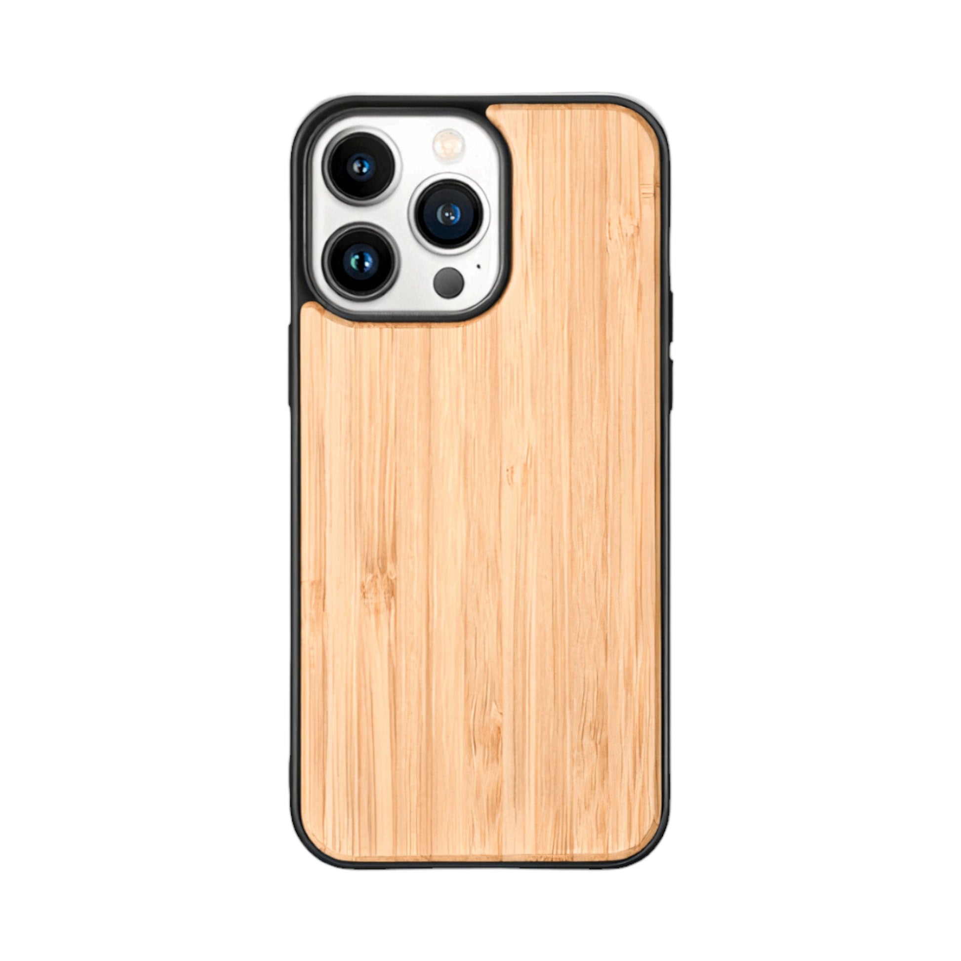 Wood iPhone Case - Bamboo - Tallpine | Sustainable and Eco-Friendly Phone Cases - Solid color Wood