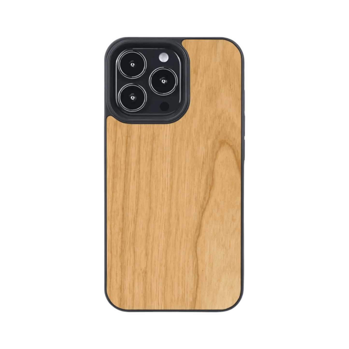 Solid Wood Shatterproof Phone Case Cherry - Tallpine | Sustainable and Eco-Friendly Phone Cases - Solid color Wood