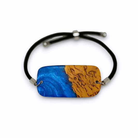 Classic Wood & Resin Bracelet