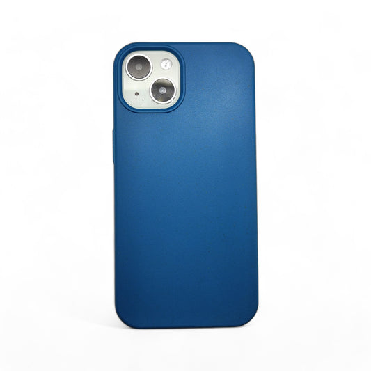 Compostable iPhone Case - Neptune Blue - Tallpine Cases | Sustainable and Eco-Friendly - Blue Solid color