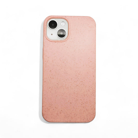 Compostable iPhone Case - Pink - Tallpine Cases | Sustainable and Eco-Friendly - Pink Solid color