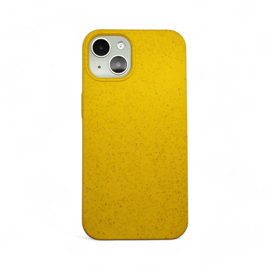 Compostable iPhone Case - Yellow - Tallpine Cases | Sustainable and Eco-Friendly - Solid color Yellow