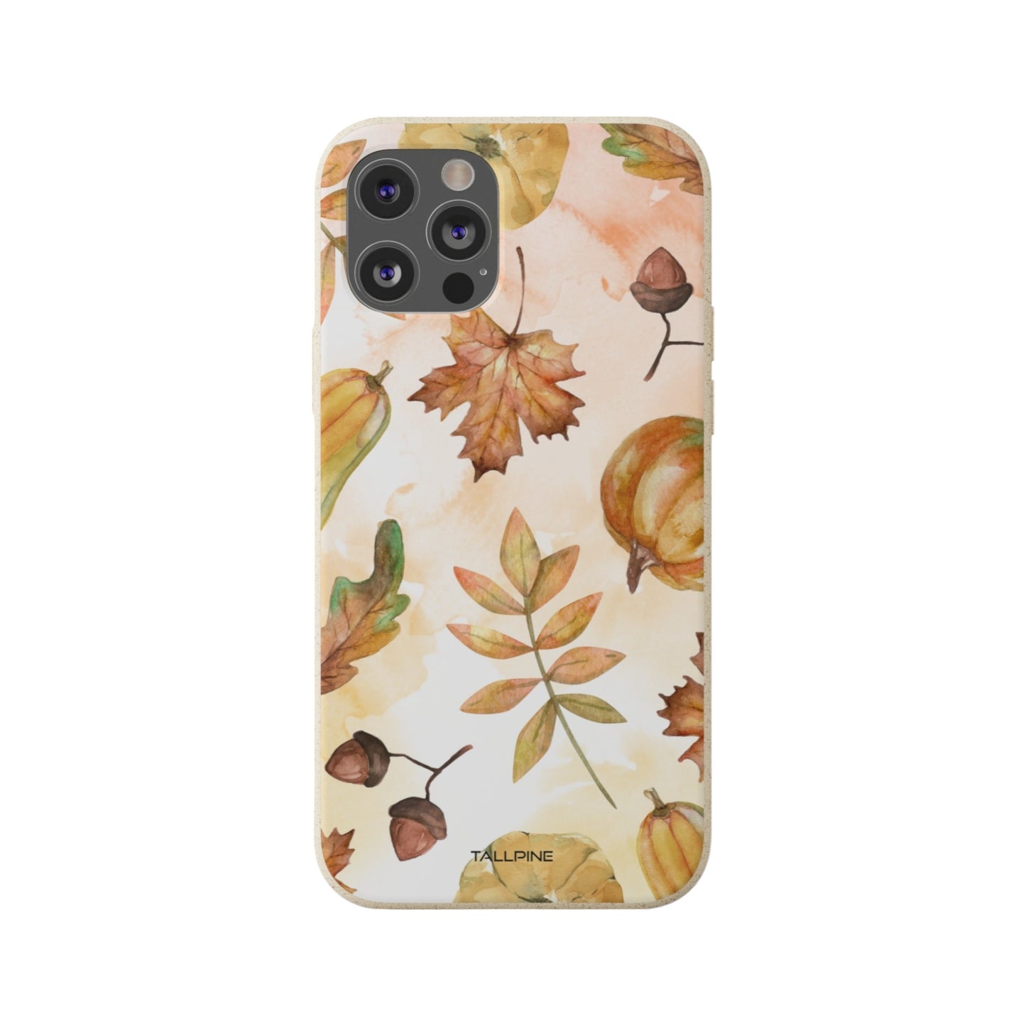 Autumn Harvest - Eco Case iPhone 12 Pro - Tallpine Cases | Sustainable and Eco-Friendly Phone Cases - autumn leaves nature New orange