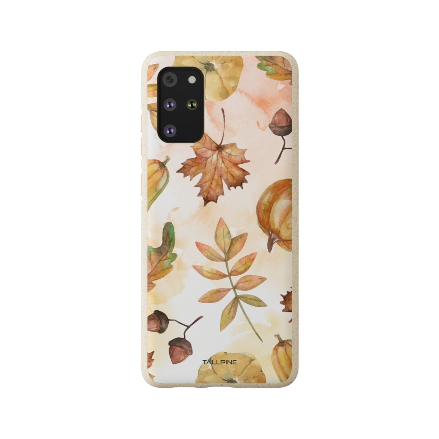Autumn Harvest - Eco Case Samsung Galaxy S20+ - Tallpine Cases | Sustainable and Eco-Friendly Phone Cases - autumn leaves nature New orange