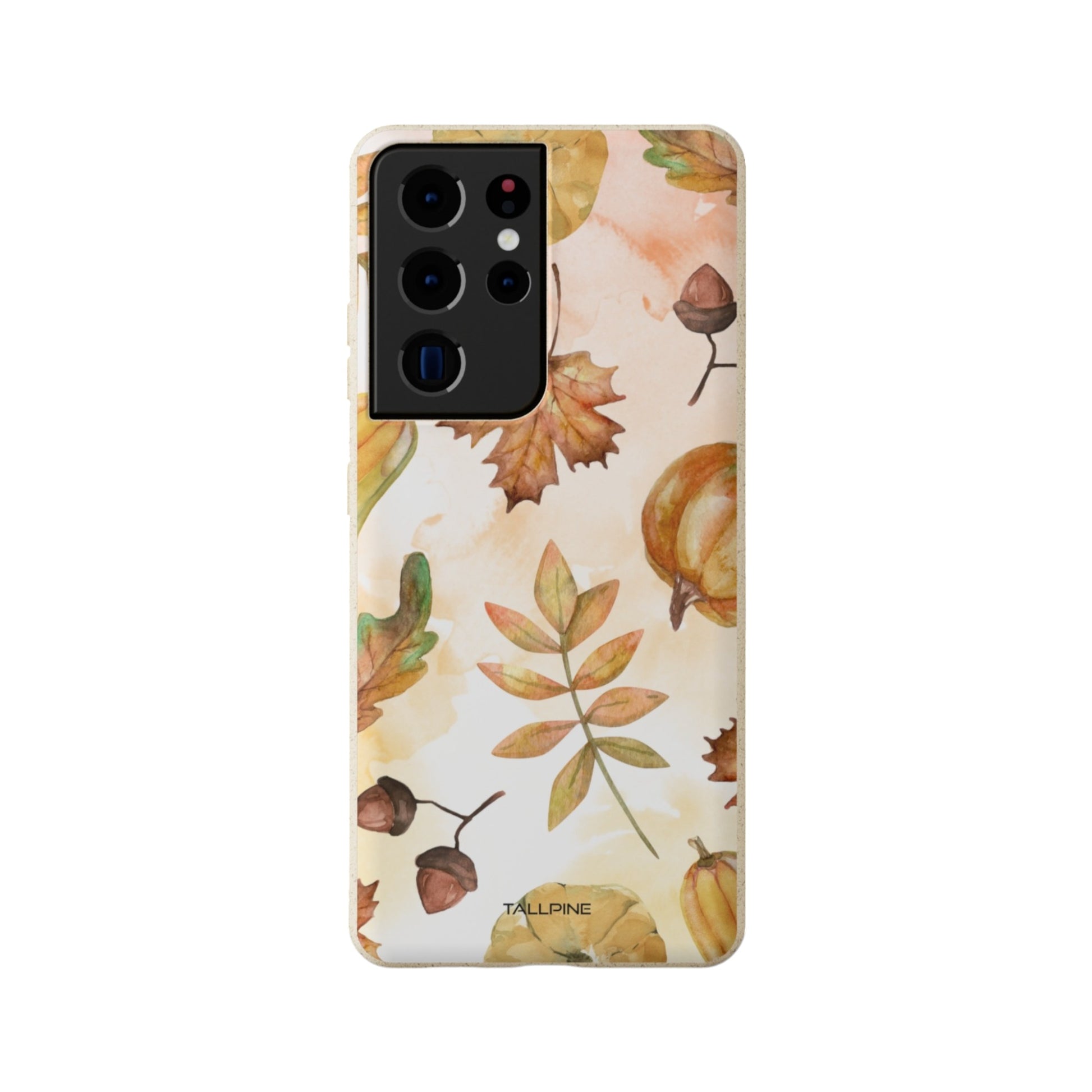 Autumn Harvest - Eco Case Samsung Galaxy S21 Ultra - Tallpine Cases | Sustainable and Eco-Friendly Phone Cases - autumn leaves nature New orange