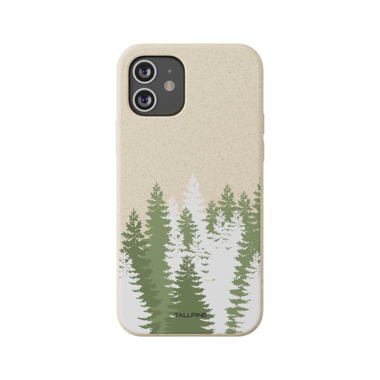 Frosty Spruce Symphony - Eco Case iPhone 12 - Tallpine Cases | Sustainable and Eco-Friendly - Nature New