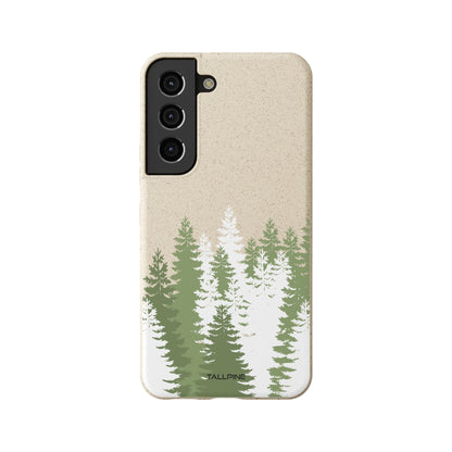 Frosty Spruce Symphony - Eco Case Samsung Galaxy S22 - Tallpine Cases | Sustainable and Eco-Friendly - Nature New