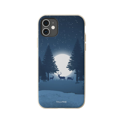 Nordic Woodland Whispers - Eco Case iPhone 11 - Tallpine Cases - Animals Nature New