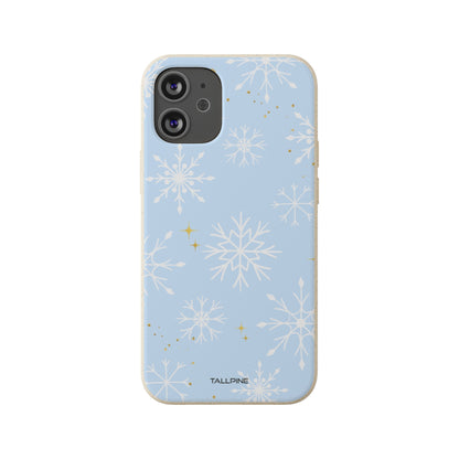 Snowflake Bliss - Eco Case iPhone 12 Mini - Tallpine Cases | Sustainable and Eco-Friendly - Abstract New