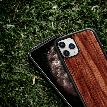 Wood iPhone Case - Rosewood - Tallpine | Sustainable and Eco-Friendly Phone Cases - Solid color Wood