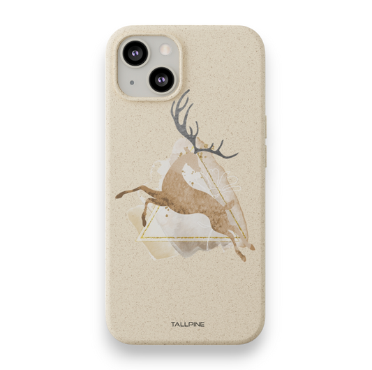 Watercolor Buck's Grace - Eco Case