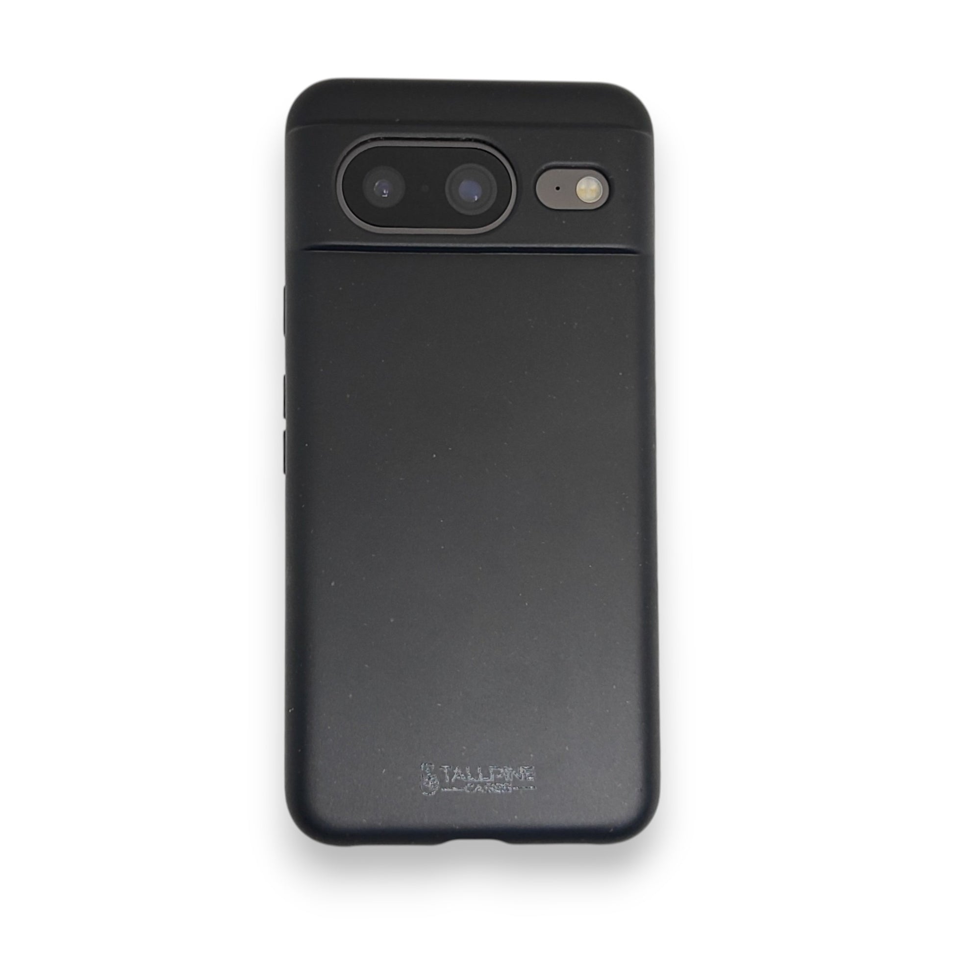 Compostable Google Case - Black Google Pixel 8 - Tallpine Cases | Sustainable and Eco-Friendly - Black Solid color