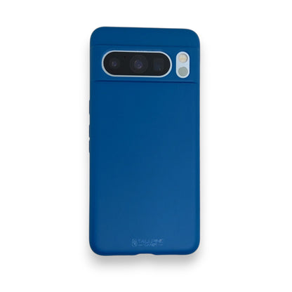 Compostable Google Case - Neptune Blue Google Pixel 8 Pro - Tallpine Cases | Sustainable and Eco-Friendly - Blue Solid color