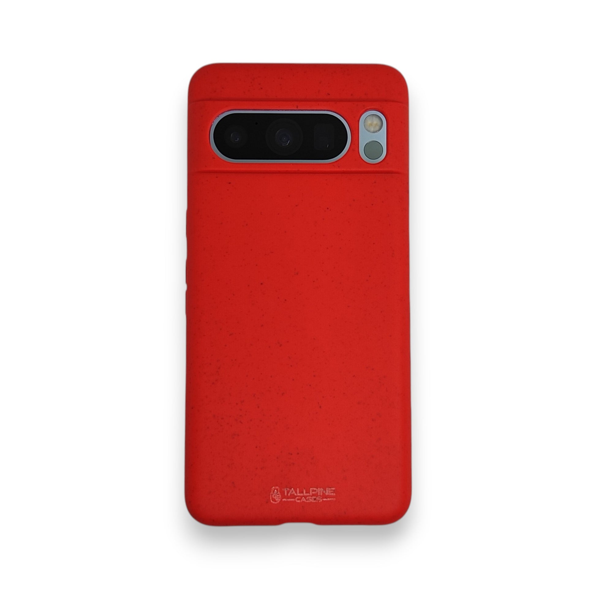 Compostable Google Case - Red Google Pixel 8 Pro - Tallpine Cases | Sustainable and Eco-Friendly - Red Solid color