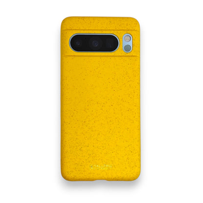 Compostable Google Case - Yellow Google Pixel 8 Pro - Tallpine Cases | Sustainable and Eco-Friendly - Solid color Yellow