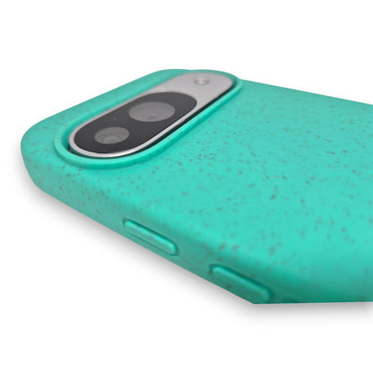 Compostable Google Case - Teal - Tallpine Cases | Sustainable and Eco-Friendly - Solid color teal
