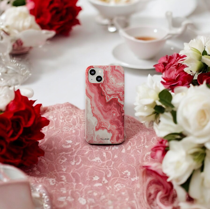 Ruby Cream Marble - Eco Case