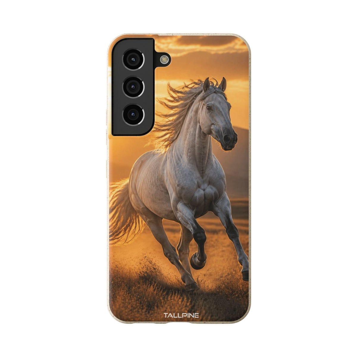 Wild Horse - Eco Case Samsung Galaxy S21 Ultra - Tallpine Cases | Sustainable and Eco-Friendly - Black Green Nature