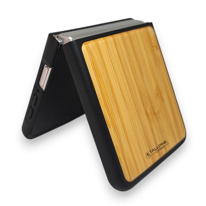 Wood Galaxy Z Flip Case - Bamboo