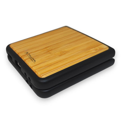 Wood Galaxy Z Flip Case - Bamboo