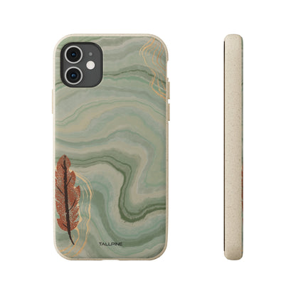 Autumn Leaf - Eco Case iPhone 11 - Tallpine Cases | Sustainable and Eco-Friendly Phone Cases - Green Leaves Nature New