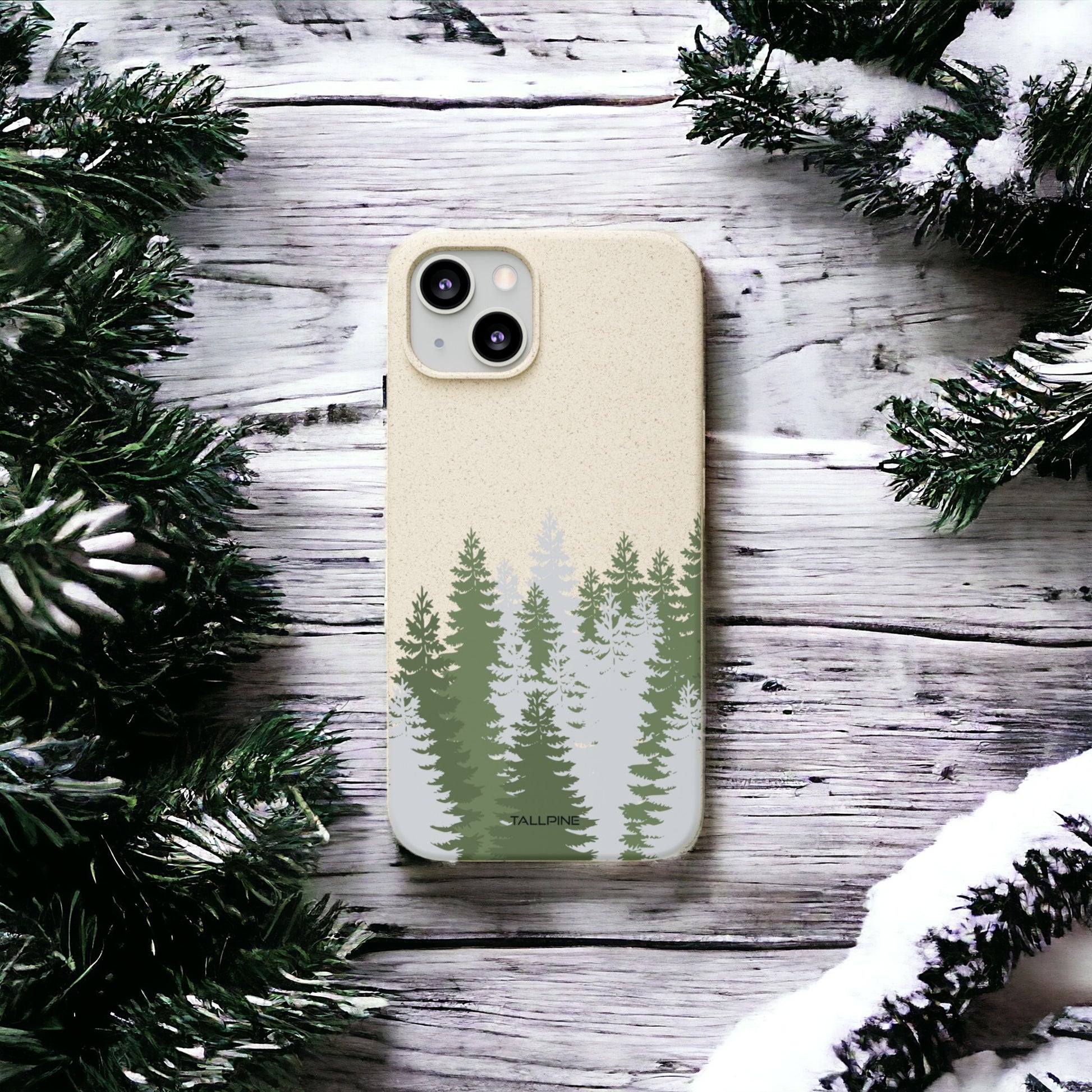 Frosty Spruce Symphony - Eco Case - Tallpine Cases | Sustainable and Eco-Friendly - Nature New