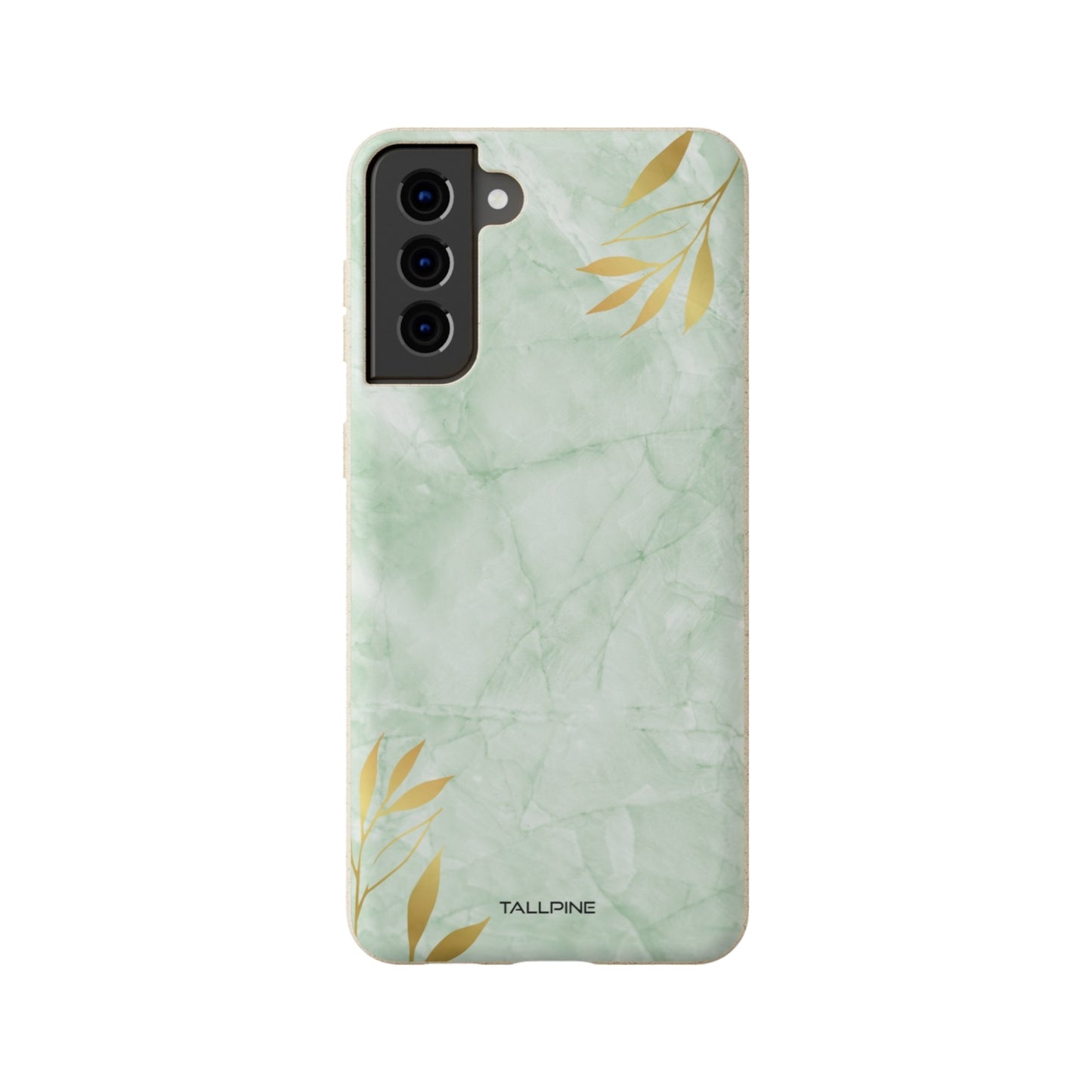 Gilded Mint Marble - Eco Case Samsung Galaxy S21 Plus - Tallpine Cases | Sustainable and Eco-Friendly - Abstract Green Nature