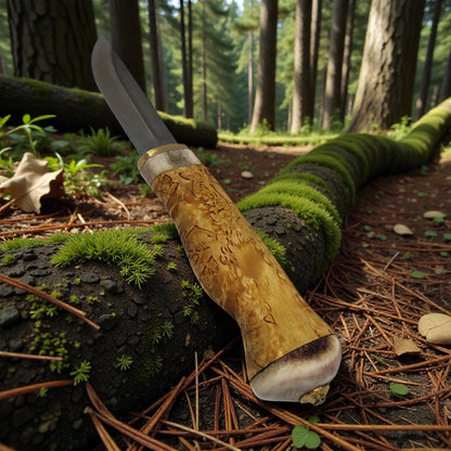 Handmade Finnish Puukko Knife