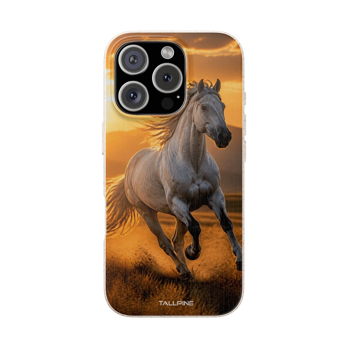 Wild Horse - Eco Case - Tallpine Cases | Sustainable and Eco-Friendly - Black Green Nature