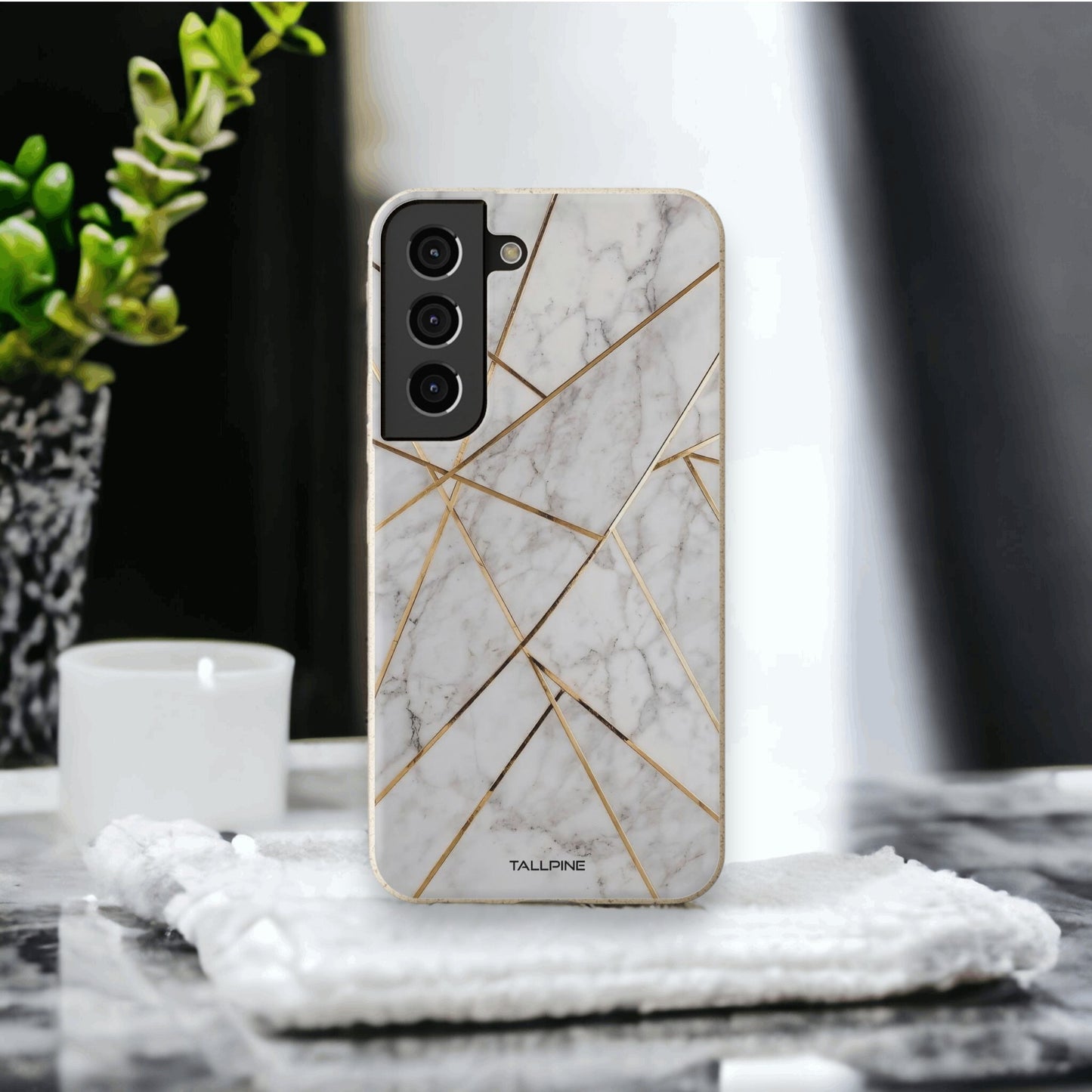 Faded Gold Marble - Eco Suojakuori