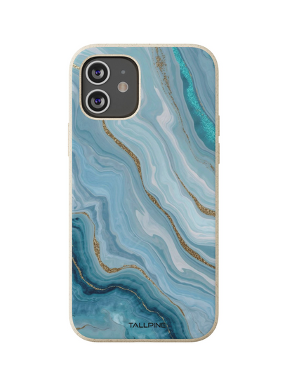 Golden Azure Marble - Eco Suojakuori