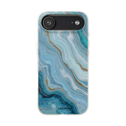 Golden Azure Marble - Eco Suojakuori