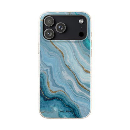 Golden Azure Marble - Eco Suojakuori