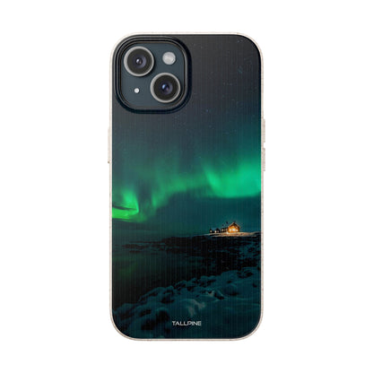 Northern Lights - Eco Case - Tallpine Cases | Sustainable and Eco-Friendly - Black Green Nature