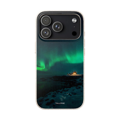 Northern Lights - Eco Case - Tallpine Cases | Sustainable and Eco-Friendly - Black Green Nature