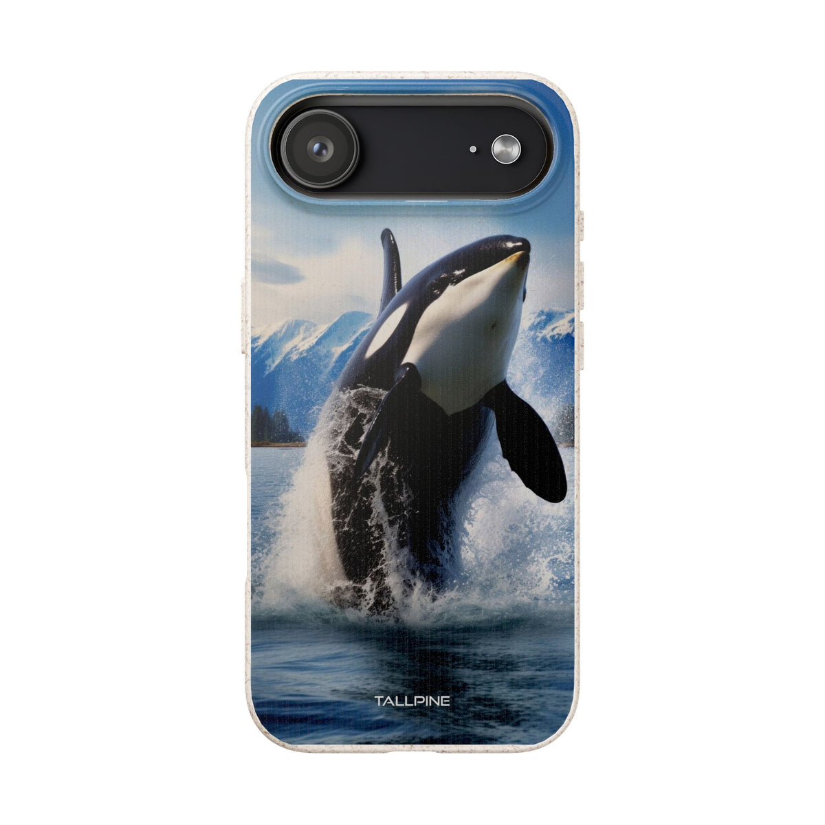 Orca Awakening - Eco Case iPhone 17 Air - Tallpine Cases | Sustainable and Eco-Friendly - Animals Blue Orca Sealife