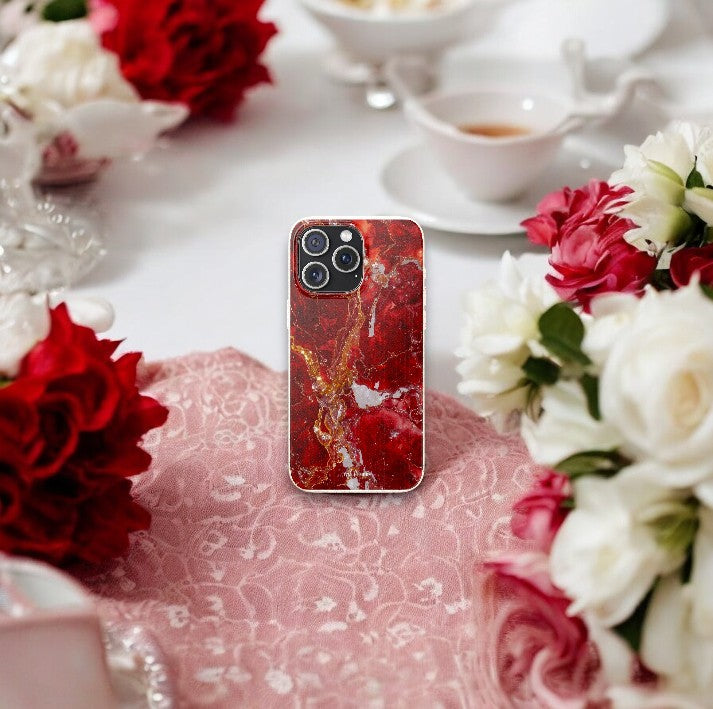 Ruby Cream Marble - Eco Suojakuori 